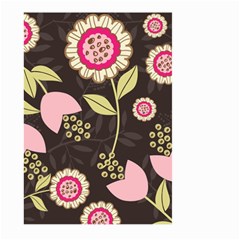 Flowers Wallpaper Floral Decoration Large Garden Flag (two Sides) by Nexatart