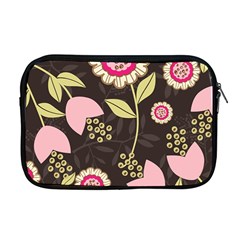 Flowers Wallpaper Floral Decoration Apple Macbook Pro 17  Zipper Case by Nexatart