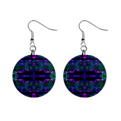 Abstract Pattern Desktop Wallpaper Mini Button Earrings by Nexatart