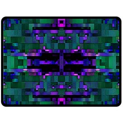 Abstract Pattern Desktop Wallpaper Fleece Blanket (large)  by Nexatart