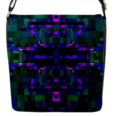 Abstract Pattern Desktop Wallpaper Flap Messenger Bag (s) by Nexatart