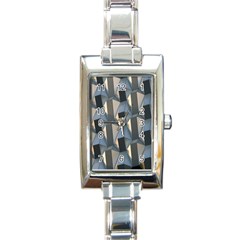 Pattern Texture Form Background Rectangle Italian Charm Watch by Nexatart