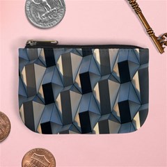 Pattern Texture Form Background Mini Coin Purses by Nexatart