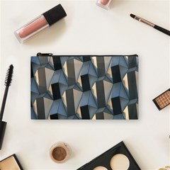 Pattern Texture Form Background Cosmetic Bag (small) by Nexatart