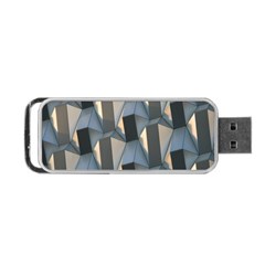 Pattern Texture Form Background Portable Usb Flash (two Sides) by Nexatart