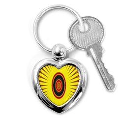 Art Decoration Wallpaper Bright Key Chains (heart)  by Nexatart