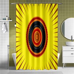 Art Decoration Wallpaper Bright Shower Curtain 48  X 72  (small)  by Nexatart