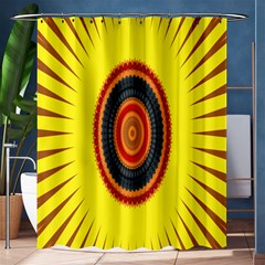 Art Decoration Wallpaper Bright Shower Curtain 60  X 72  (medium)  by Nexatart