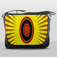 Art Decoration Wallpaper Bright Messenger Bags by Nexatart