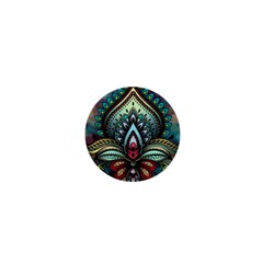 Decoration Pattern Ornate Art 1  Mini Magnets by Nexatart