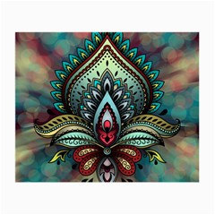 Decoration Pattern Ornate Art Small Glasses Cloth by Nexatart