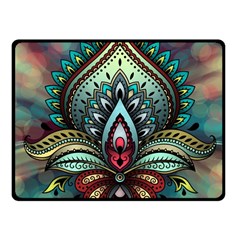 Decoration Pattern Ornate Art Fleece Blanket (small) by Nexatart