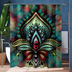 Decoration Pattern Ornate Art Shower Curtain 60  X 72  (medium)  by Nexatart