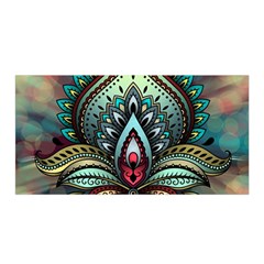 Decoration Pattern Ornate Art Satin Wrap by Nexatart