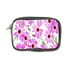 Pink Purple Daisies Design Flowers Coin Purse by Nexatart