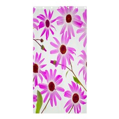 Pink Purple Daisies Design Flowers Shower Curtain 36  X 72  (stall)  by Nexatart