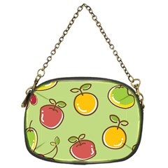 Seamless Pattern Healthy Fruit Chain Purses (one Side)  by Nexatart