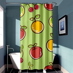 Seamless Pattern Healthy Fruit Shower Curtain 36  X 72  (stall)  by Nexatart