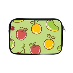 Seamless Pattern Healthy Fruit Apple Ipad Mini Zipper Cases by Nexatart