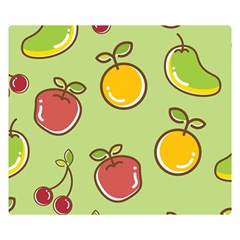 Seamless Pattern Healthy Fruit Double Sided Flano Blanket (small)  by Nexatart