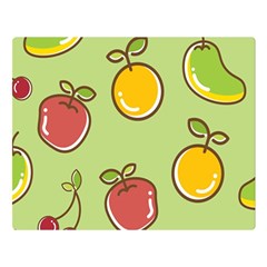 Seamless Pattern Healthy Fruit Double Sided Flano Blanket (large)  by Nexatart