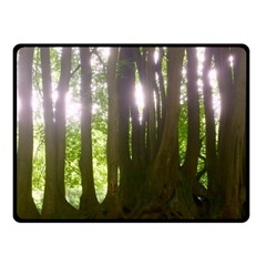 Tree of Trees Double Sided Fleece Blanket (Small) 