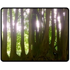 Tree of Trees Double Sided Fleece Blanket (Medium) 