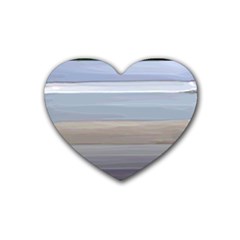 Pompey Beach Heart Coaster (4 Pack)  by DeneWestUK