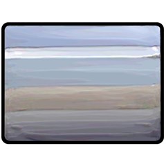 Pompey Beach Double Sided Fleece Blanket (large) 