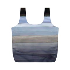 Pompey Beach Full Print Recycle Bags (m)  by DeneWestUK