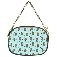 Pineapple Watermelon Fruit Lime Chain Purses (one Side)  by Nexatart