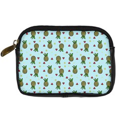 Pineapple Watermelon Fruit Lime Digital Camera Cases by Nexatart