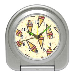 Pattern Sweet Seamless Background Travel Alarm Clocks by Nexatart