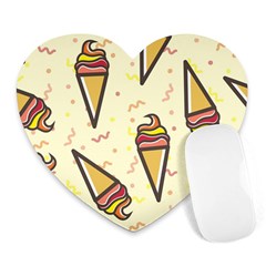 Pattern Sweet Seamless Background Heart Mousepads by Nexatart