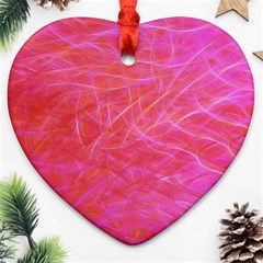 Pink Background Abstract Texture Ornament (heart)