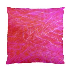 Pink Background Abstract Texture Standard Cushion Case (one Side) by Nexatart