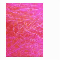 Pink Background Abstract Texture Small Garden Flag (two Sides) by Nexatart