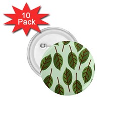 Design Pattern Background Green 1.75  Buttons (10 pack)