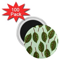 Design Pattern Background Green 1 75  Magnets (100 Pack)  by Nexatart