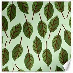 Design Pattern Background Green Canvas 12  x 12  