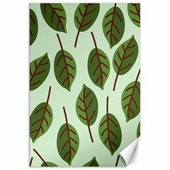 Design Pattern Background Green Canvas 20  x 30  