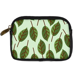 Design Pattern Background Green Digital Camera Cases