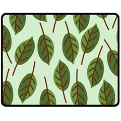 Design Pattern Background Green Fleece Blanket (Medium) 