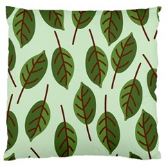 Design Pattern Background Green Large Cushion Case (Two Sides)