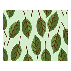 Design Pattern Background Green Double Sided Flano Blanket (Large) 