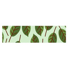 Design Pattern Background Green Satin Scarf (Oblong)