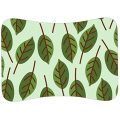 Design Pattern Background Green Velour Seat Head Rest Cushion by Nexatart