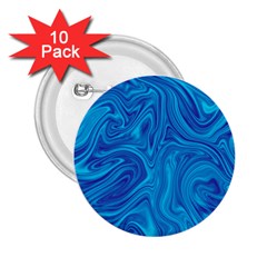 Abstract Pattern Art Desktop Shape 2.25  Buttons (10 pack) 