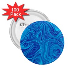 Abstract Pattern Art Desktop Shape 2.25  Buttons (100 pack) 