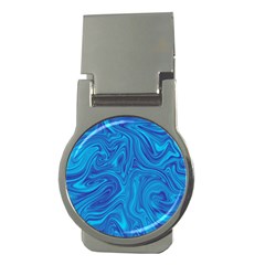 Abstract Pattern Art Desktop Shape Money Clips (Round) 